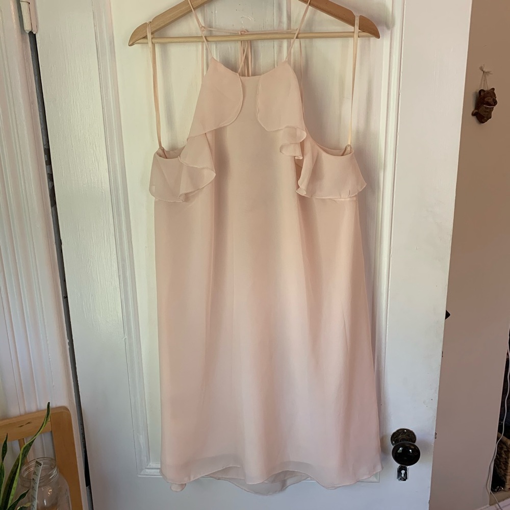 Nwot Bcbgeneration Sheath Adjustable Halter Dress - image 2